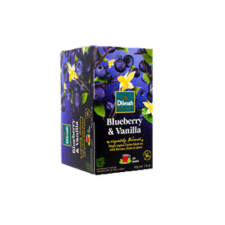 Té Negro de Ceilán Dilmah con Sabor a Arándanos y Vainilla