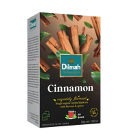 Té Negro Ceilán con Canela - 20 Bolsitas de Té con Etiqueta