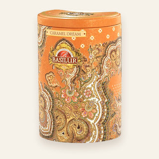 Basilur Caramel Dream – 100g loose leaf Ceylon black tea tin