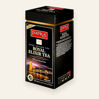 Impra Royal Elixir – 200g big leaf pure Ceylon black tea tin
