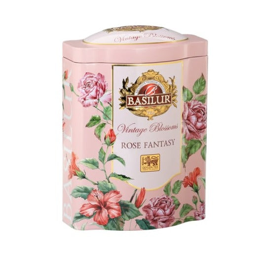Vintage Blossoms – Rose Fantasy - Green Tea