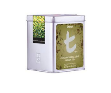 Ceylon Whole Leaf Green Tea Tin Caddy