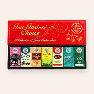 Mlesna Tea Tasters' Choice – gift box collection of 7 fine Ceylon teas